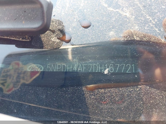 2013 Hyundai Elantra Gl მანქანა იყიდება აუქციონზე, vin: 5NPDH4AE7DH167721, აუქციონის ნომერი: 12640581