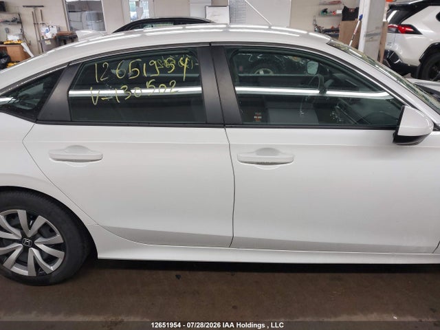 2022 Honda Civic Lx მანქანა იყიდება აუქციონზე, vin: 2HGFE2F28NH130502, აუქციონის ნომერი: 12651954