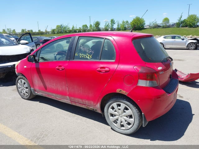 2010 Toyota Yaris Rs მანქანა იყიდება აუქციონზე, vin: JTDKT4K32A5301534, აუქციონის ნომერი: 12611679