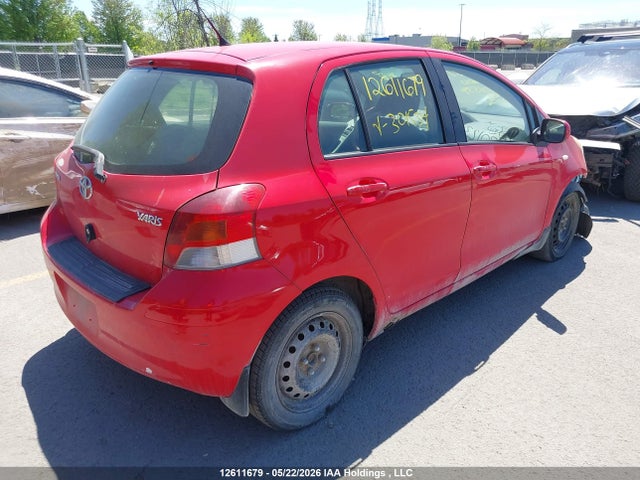 2010 Toyota Yaris Rs მანქანა იყიდება აუქციონზე, vin: JTDKT4K32A5301534, აუქციონის ნომერი: 12611679