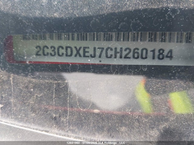 Aukcja sprzedaży 2012 Dodge Charger Srt-8, vin: 2C3CDXEJ7CH260184, numer aukcji: 12651960