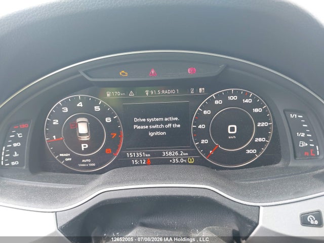 Aukcja sprzedaży 2019 Audi Q7 45 Progressiv, vin: WA1LHAF72KD033569, numer aukcji: 12652005