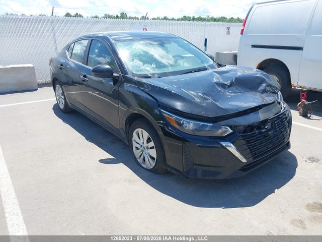 Auction sale of the 2025 Nissan Sentra S Mt 6mt/s Plus Cvt, vin: 3N1AB8BVXSY340161, lot number: 12652023