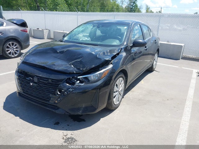 12652023 :رقم المزاد ، 3N1AB8BVXSY340161 vin ، 2025 Nissan Sentra S Mt 6mt/s Plus Cvt مزاد بيع