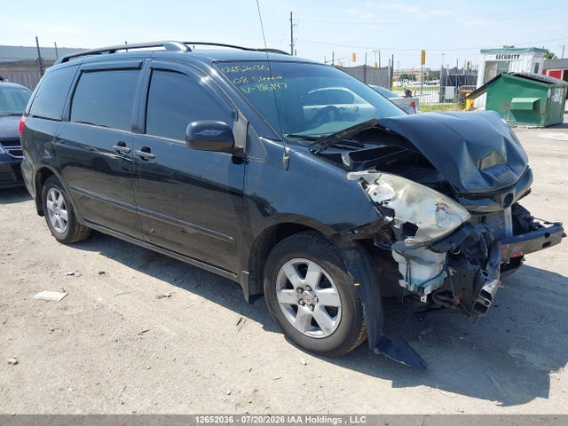 2008 Toyota Sienna Ce მანქანა იყიდება აუქციონზე, vin: 5TDZK29CX8S186147, აუქციონის ნომერი: 12652036