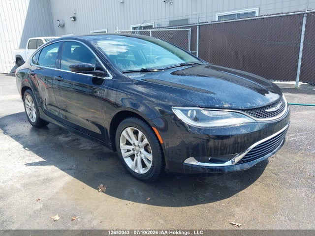 2015 Chrysler 200 Limited მანქანა იყიდება აუქციონზე, vin: 1C3CCCAB6FN506650, აუქციონის ნომერი: 12652043