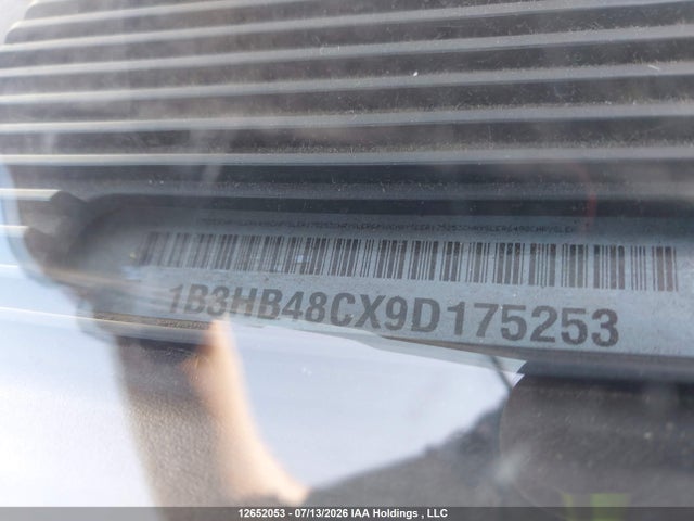 12652053 :رقم المزاد ، 1B3HB48CX9D175253 vin ، 2009 Dodge Caliber Sxt مزاد بيع
