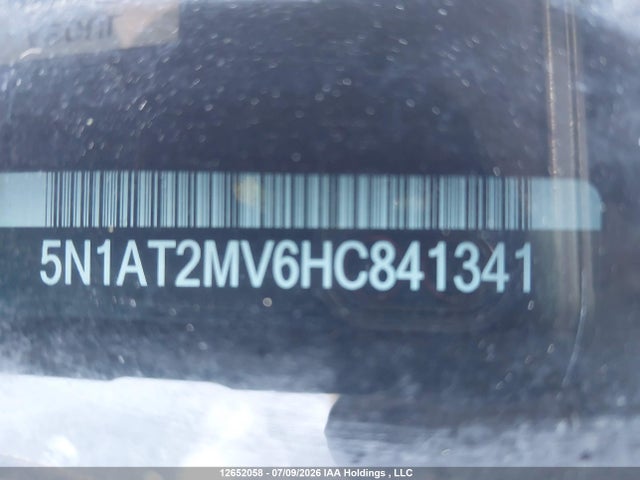 Nissan Rogue 2017 5N1AT2MV6HC841341 Image 9