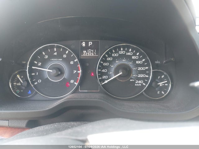 2010 Subaru Outback 2.5i Limited მანქანა იყიდება აუქციონზე, vin: 4S4BRGLC3A3349582, აუქციონის ნომერი: 12652104