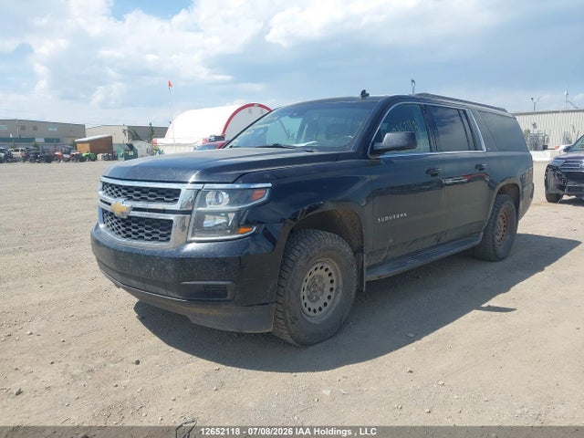 12652118 :رقم المزاد ، 1GNSKJKC9FR181157 vin ، 2015 Chevrolet Suburban K1500 Lt مزاد بيع