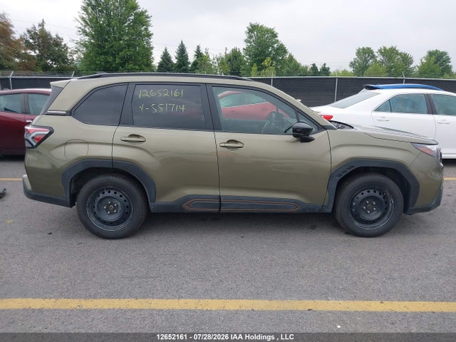 Продажа на аукционе авто 2025 Subaru Forester Sport, vin: JF2SLDHC3SH551714, номер лота: 12652161