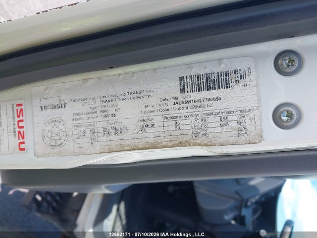 Isuzu NRR 2020 JALE5W161L7300654 Image 9