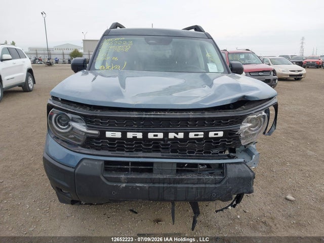 2025 Ford Bronco Sport Outer Banks მანქანა იყიდება აუქციონზე, vin: 3FMCR9CN1SRE52858, აუქციონის ნომერი: 12652223