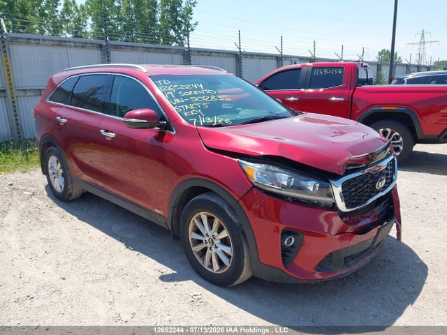 12652244 :رقم المزاد ، 5XYPGDA55KG502835 vin ، 2019 Kia Sorento 2.4l Lx/3.3l Lx مزاد بيع