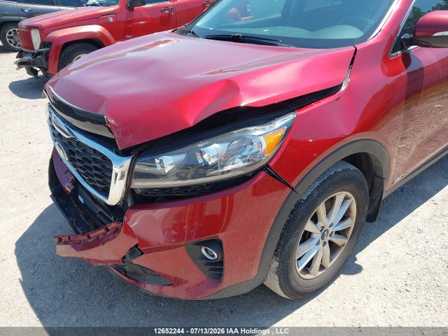 12652244 :رقم المزاد ، 5XYPGDA55KG502835 vin ، 2019 Kia Sorento 2.4l Lx/3.3l Lx مزاد بيع
