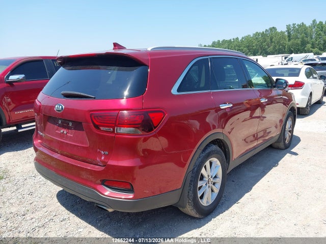 12652244 :رقم المزاد ، 5XYPGDA55KG502835 vin ، 2019 Kia Sorento 2.4l Lx/3.3l Lx مزاد بيع