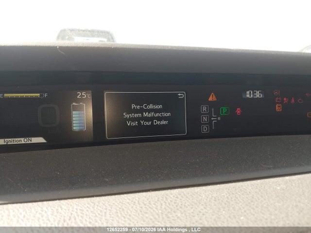 2016 Toyota Prius Technology/touring მანქანა იყიდება აუქციონზე, vin: JTDKBRFU6G3512176, აუქციონის ნომერი: 12652259
