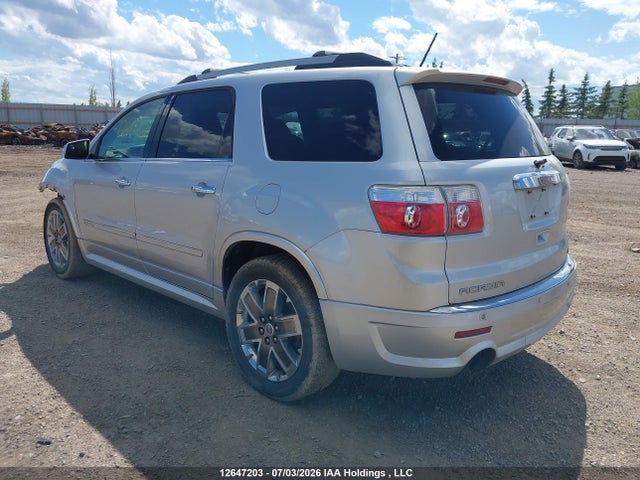 Продажа на аукционе авто 2012 Gmc Acadia Denali, vin: 1GKKVTED0CJ203383, номер лота: 12647203