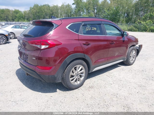 2017 Hyundai Tucson Luxury მანქანა იყიდება აუქციონზე, vin: KM8J3CA46HU406802, აუქციონის ნომერი: 12652294