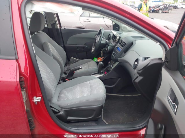 Aukcja sprzedaży 2012 Chevrolet Sonic Ls, vin: 1G1JA5EH8C4192707, numer aukcji: 12640037