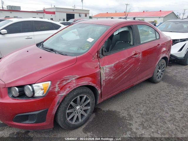 Продажа на аукционе авто 2012 Chevrolet Sonic Ls, vin: 1G1JA5EH8C4192707, номер лота: 12640037