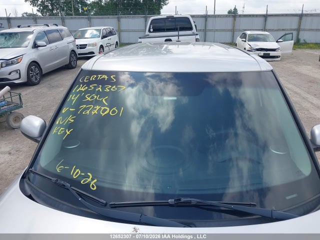 Продажа на аукционе авто 2014 Kia Soul, vin: KNDJN2A28E7727001, номер лота: 12652307