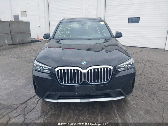 Aukcja sprzedaży 2022 Bmw X3 Xdrive30i, vin: 5UX53DP05N9J53548, numer aukcji: 12652315