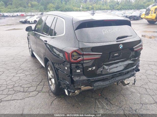 Aukcja sprzedaży 2022 Bmw X3 Xdrive30i, vin: 5UX53DP05N9J53548, numer aukcji: 12652315