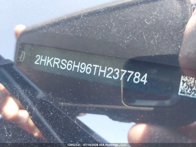 Продаж на аукціоні авто 2026 Honda Cr-v Touring Hybrid, vin: 2HKRS6H96TH237784, номер лоту: 12652331