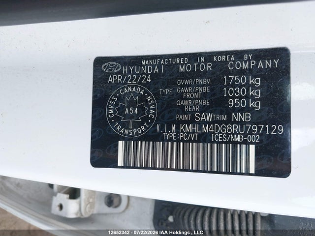 Hyundai Elantra Essential 2024 KMHLM4DG8RU797129 Image 9