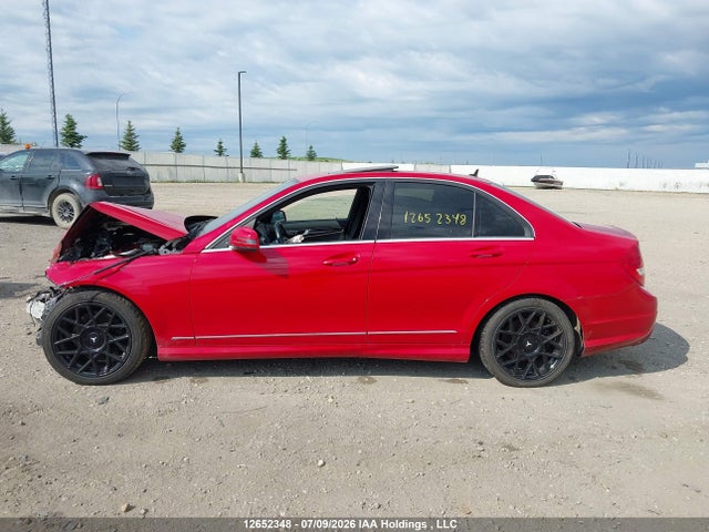 12652348 :رقم المزاد ، WDDGF8AB5EG188305 vin ، 2014 Mercedes-benz C 300 4matic مزاد بيع