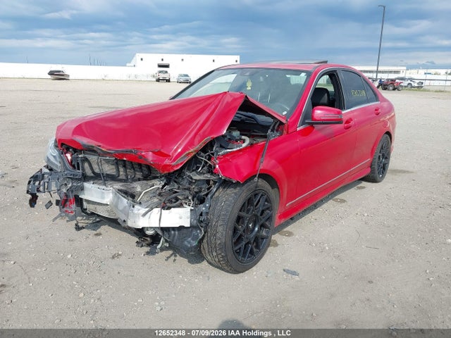 12652348 :رقم المزاد ، WDDGF8AB5EG188305 vin ، 2014 Mercedes-benz C 300 4matic مزاد بيع