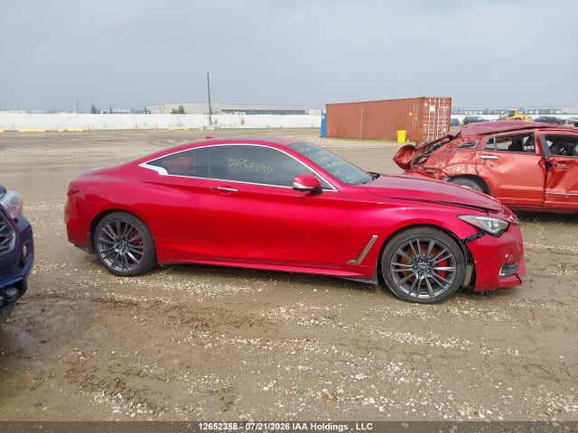 12652358 :رقم المزاد ، JN1FV7EL0HM701197 vin ، 2017 Infiniti Q60 Red Sport 400 مزاد بيع
