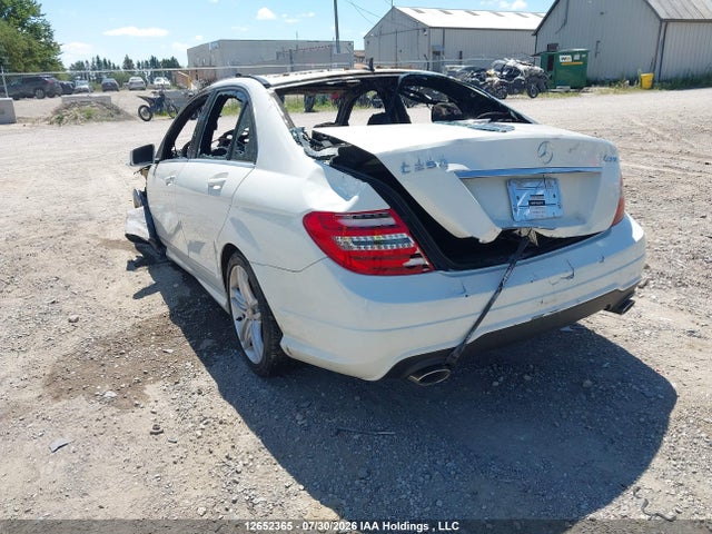 Aukcja sprzedaży 2012 Mercedes-benz C 250 4matic, vin: WDDGF8FB4CF921438, numer aukcji: 12652365