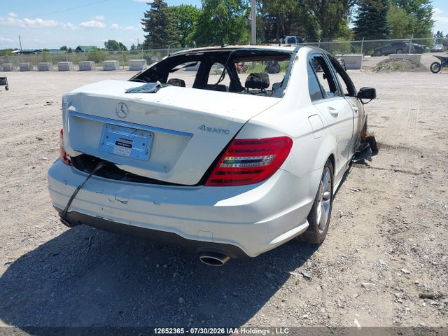 Aukcja sprzedaży 2012 Mercedes-benz C 250 4matic, vin: WDDGF8FB4CF921438, numer aukcji: 12652365