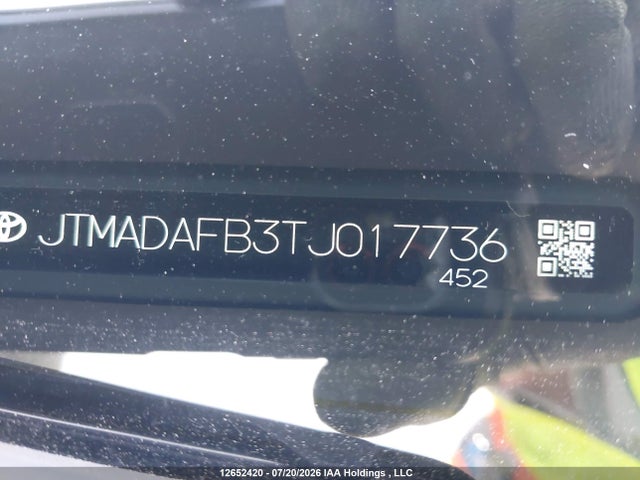 JTMADAFB3TJ017736 Toyota Bz Xle Awd
