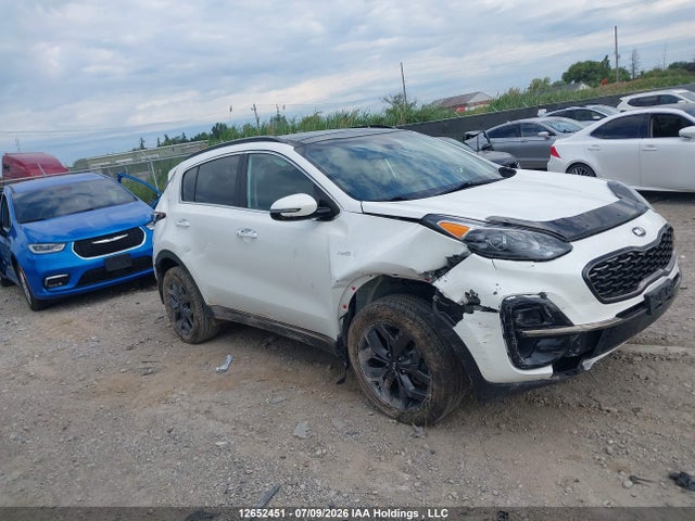 12652451 :رقم المزاد ، KNDPNCAC3M7937772 vin ، 2021 Kia Sportage Ex Premium S/ex S مزاد بيع