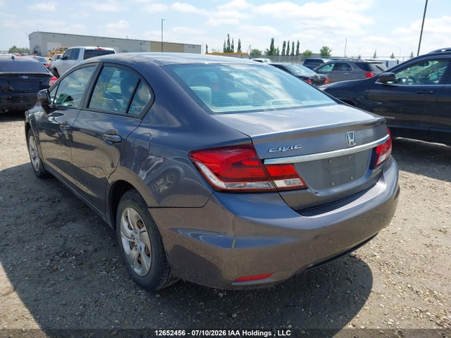 Honda Civic Lx 2014 2HGFB2E42EH028348 Image 3
