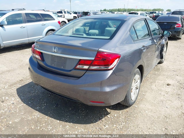Honda Civic Lx 2014 2HGFB2E42EH028348 Image 4