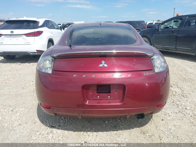 2007 Mitsubishi Eclipse Gt მანქანა იყიდება აუქციონზე, vin: 4A3AK34T27E602218, აუქციონის ნომერი: 12652466