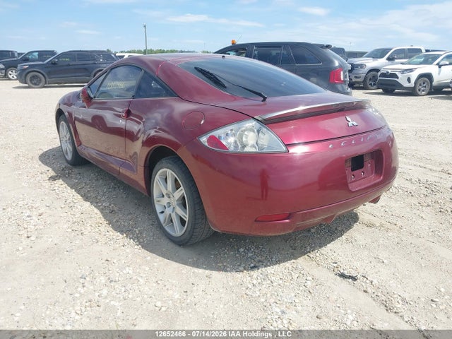 2007 Mitsubishi Eclipse Gt მანქანა იყიდება აუქციონზე, vin: 4A3AK34T27E602218, აუქციონის ნომერი: 12652466