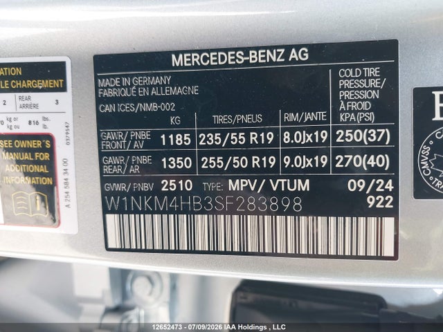 W1NKM4HB3SF283898 Mercedes-Benz Glc 300 4matic