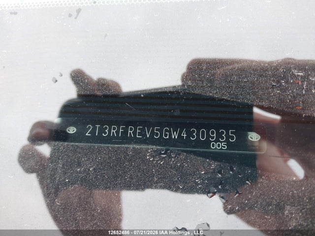 Toyota Rav4 Xle 2016 2T3RFREV5GW430935 Image 19