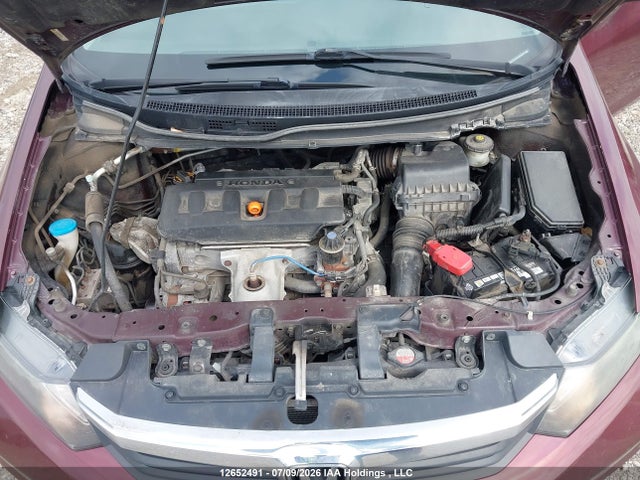 2012 Honda Civic Ex 4dr მანქანა იყიდება აუქციონზე, vin: 2HGFB2F52CH025874, აუქციონის ნომერი: 12652491