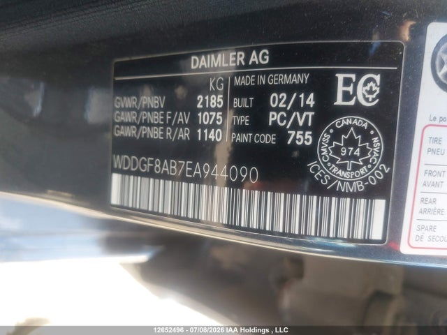 Mercedes-Benz C 300 4matic 2014 WDDGF8AB7EA944090 Image 9