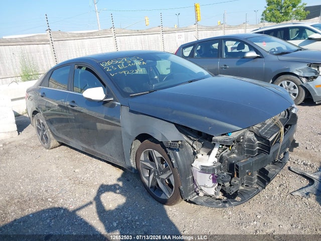 2023 Hyundai Elantra Hybrid Luxury მანქანა იყიდება აუქციონზე, vin: KMHLN4AJ3PU092734, აუქციონის ნომერი: 12652503
