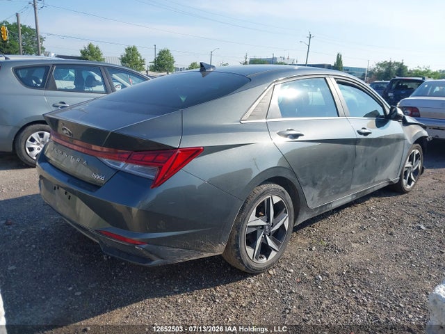 2023 Hyundai Elantra Hybrid Luxury მანქანა იყიდება აუქციონზე, vin: KMHLN4AJ3PU092734, აუქციონის ნომერი: 12652503