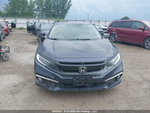 2019 Honda Civic Touring მანქანა იყიდება აუქციონზე, vin: 2HGFC1F95KH104156, აუქციონის ნომერი: 12652526