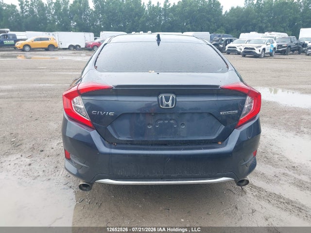 2019 Honda Civic Touring მანქანა იყიდება აუქციონზე, vin: 2HGFC1F95KH104156, აუქციონის ნომერი: 12652526