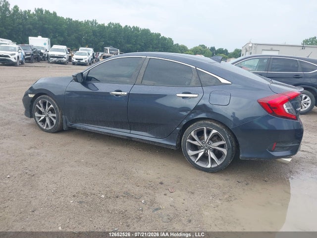 2019 Honda Civic Touring მანქანა იყიდება აუქციონზე, vin: 2HGFC1F95KH104156, აუქციონის ნომერი: 12652526
